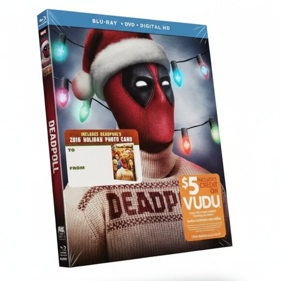 Other - Deadpool (Blu‑ray + DVD + Digital Copy) – Factory Sealed, New